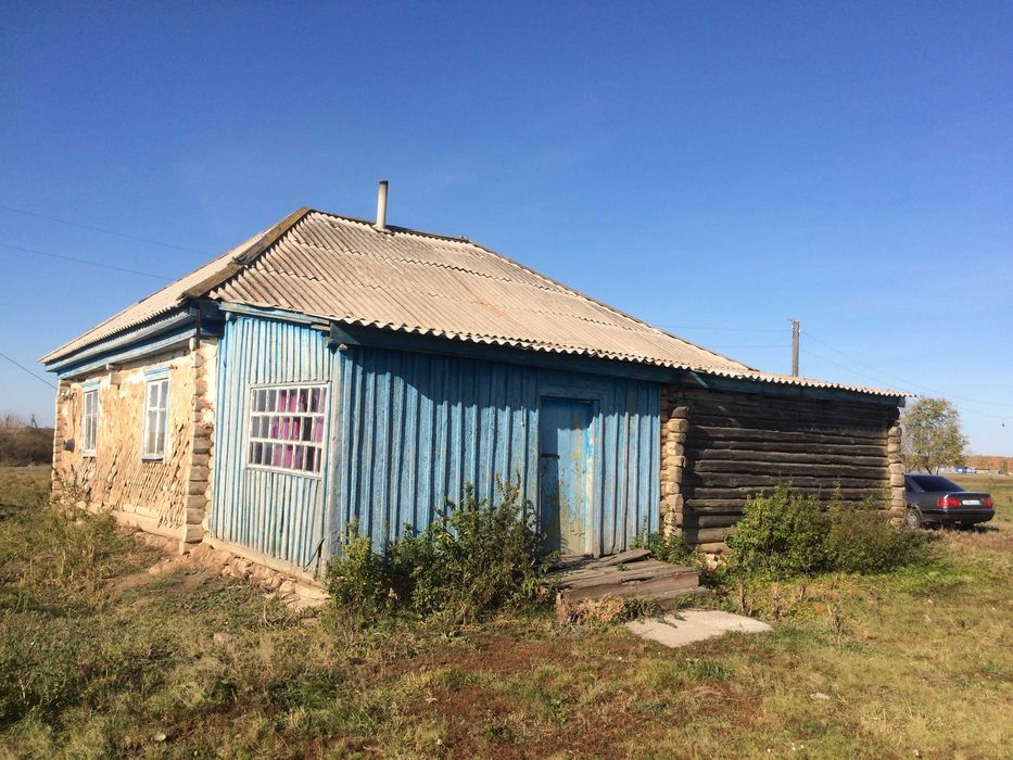 Дом деревянный в селе (сосновый)