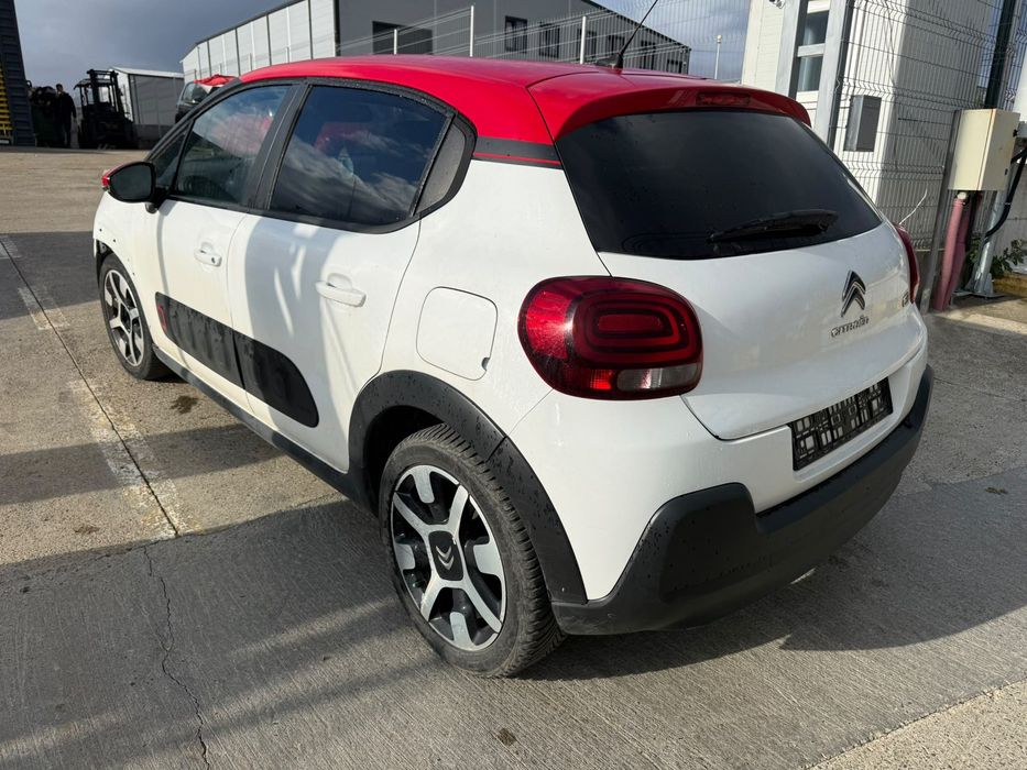 Dezmembrez Citroen c3 2018 ALB EWP 1.2 benzina HM05 volan stanga 100.000 km