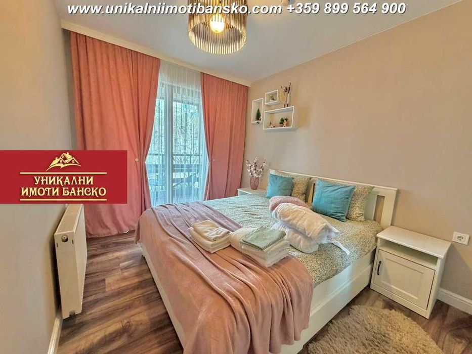 На метри от ски пътя! Двустаен апартамент за продажба в Банско