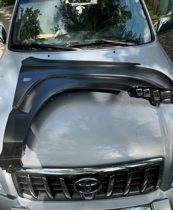 Бампер передний Toyota land cruiser Prado 120 gx470