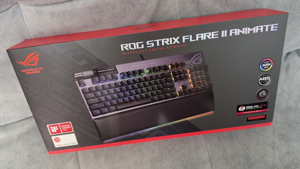 Клавиатура механическая ASUS ROG Strix Flare II Animate