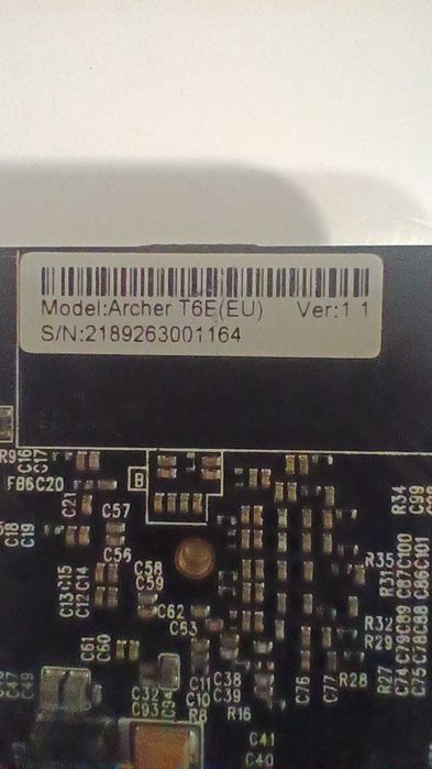 Placa de retea wireless TP-LINK Archer T6E Dual-Band- PCI Express x1