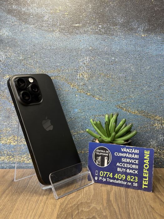 Iphone 16 pro/128 gb /2 ani Garantie Centrul de Telefoane/rate
