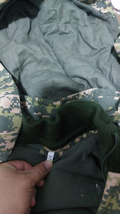 Зимний  бушлат военный