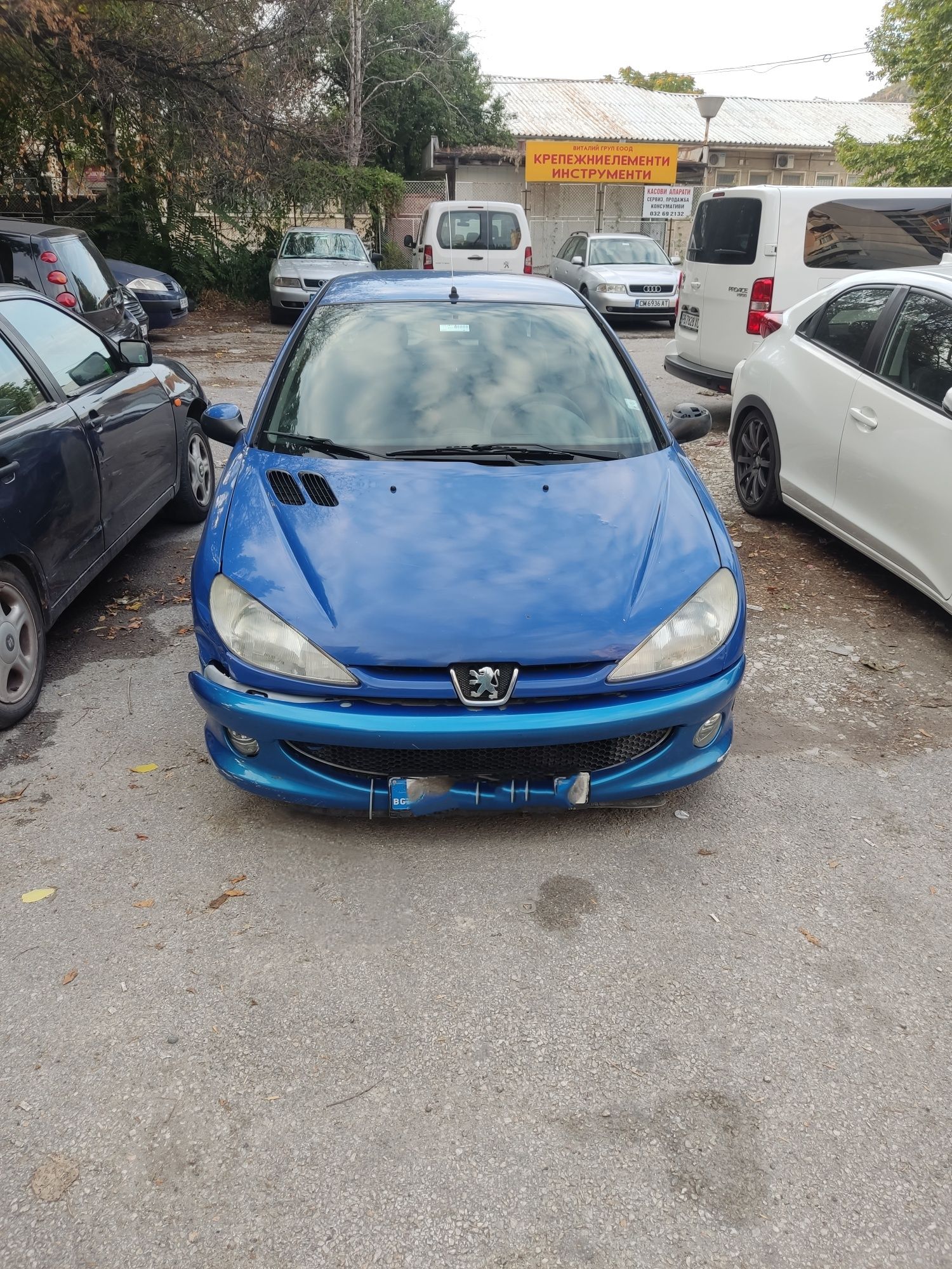 Пежо 206 на части 1.4 бензин гр. Пловдив Коматевски възел • OLX.bg
