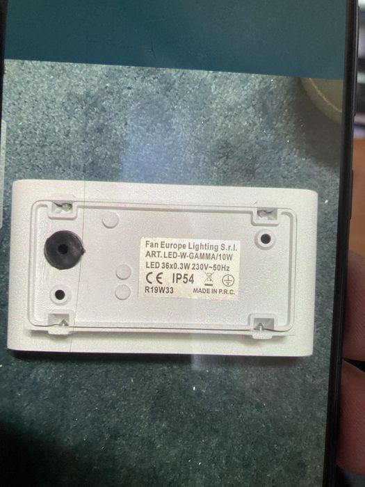 Lampa iluminat de exterior pe led