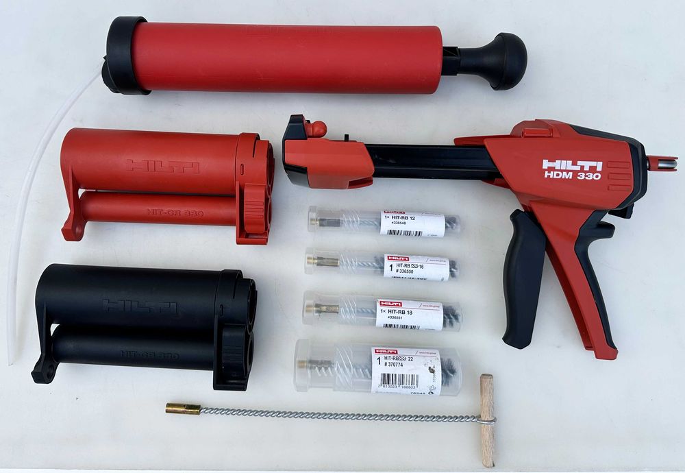 Hilti HDM 330 - Уред за двукомпонентно лепило като нов!