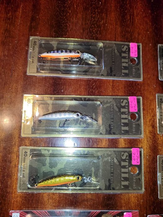 Воблери Smith Camion SR,Still,Megabass,кутии,Shimano Vanquish C3000MHG