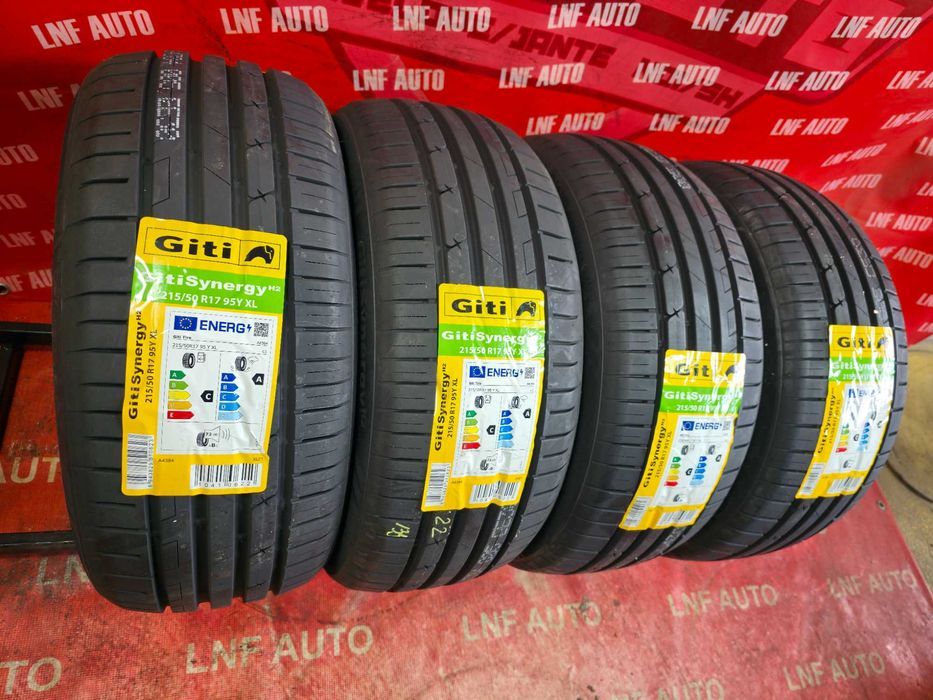 anvelope de vara - 215/50/17 - giti - noi - dot 3122 !