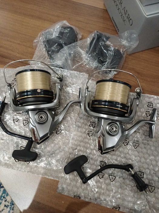 Продавам 4броя shimano power aero 14000 xsc