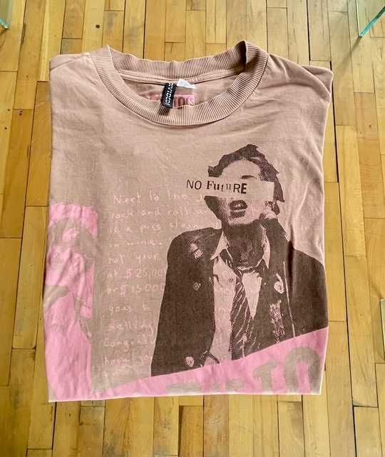 Винтидж маркови панталони, дънки и T-shirt в един лот. Размери: 36, L, XL, L/G