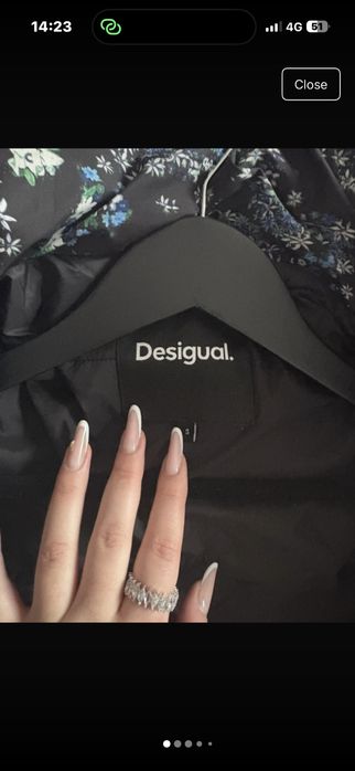 Geaca desigual,originala