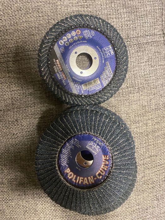 disc lamelar 125 MM R40 sgp-curve  L PFERD