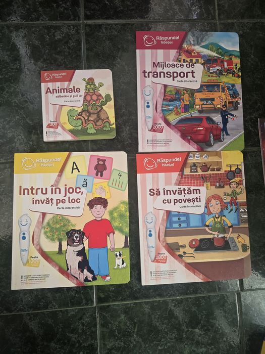 Răspunde Istețel carti copii creionul interactiv