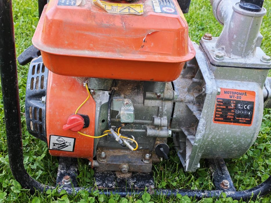 Vand motopompa apa benzina WT-20, 7.5CP
