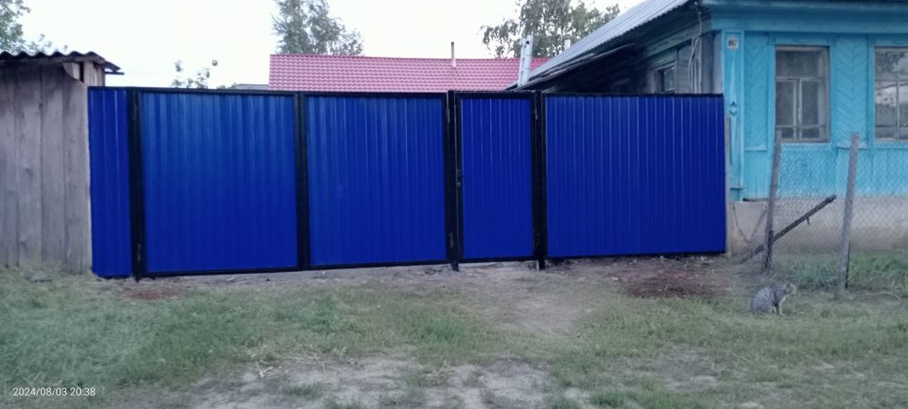 Заборы ворота/запись на весну