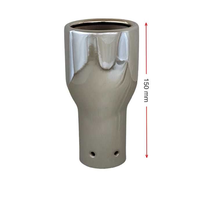 Накрайник Ауспух НТ 302 входа-49мм изхода-40/62мм