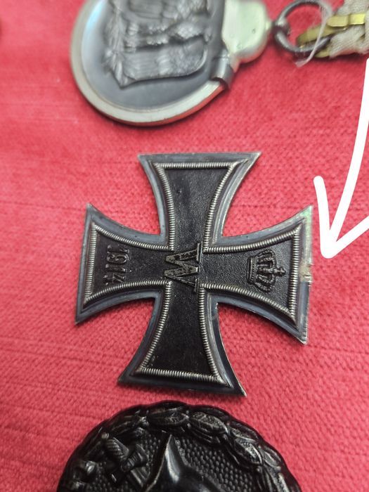 Железен кръст Военни немски знаци.