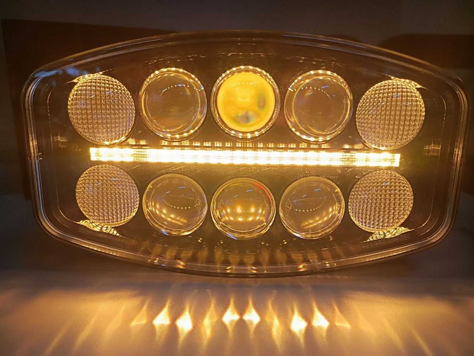 LED мощен диоден фар 12-24V за камиони трактор земеделски машини 10C01
