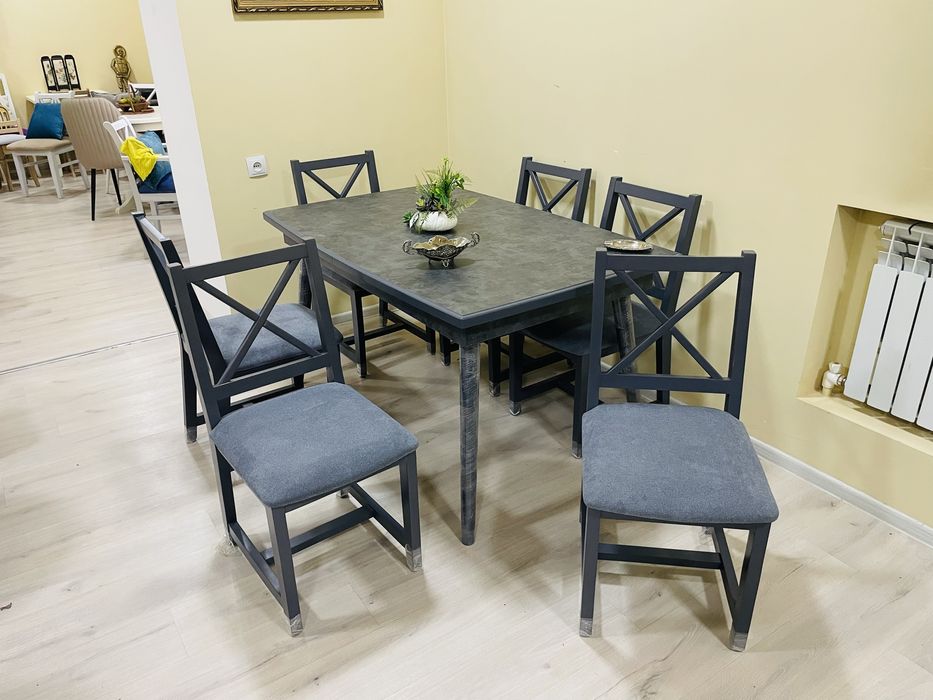 Стол и 6 стульев Франческо Классик: Совершенство в каждой детали