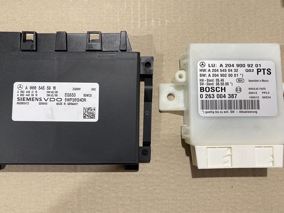 Panou sigurante / Sam fata spate / Calculator cutie Mercedes C W204