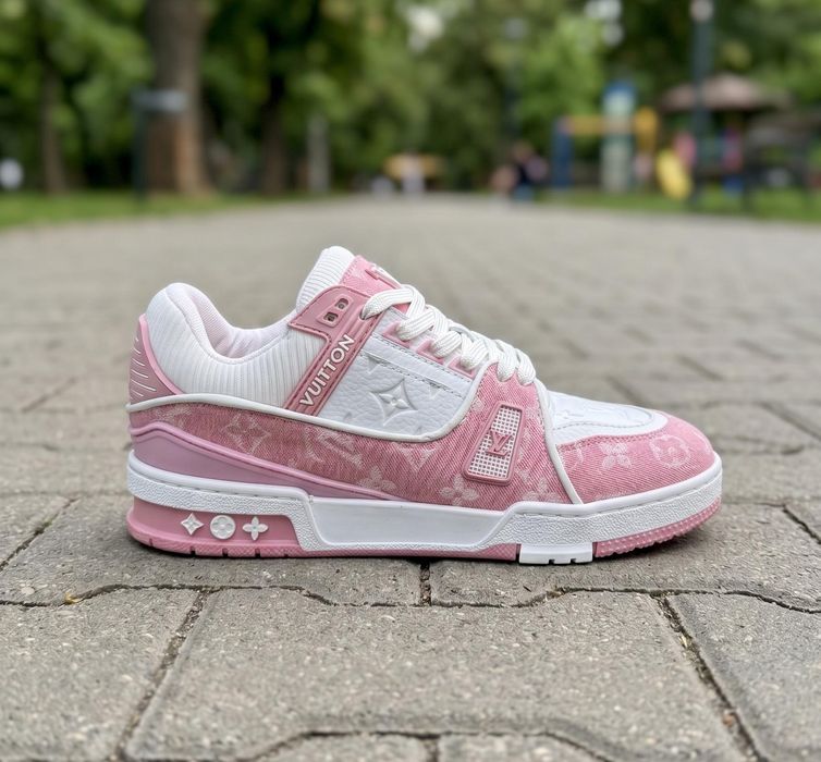 Adidasi LV Trainer Roz Dama - Full Box
