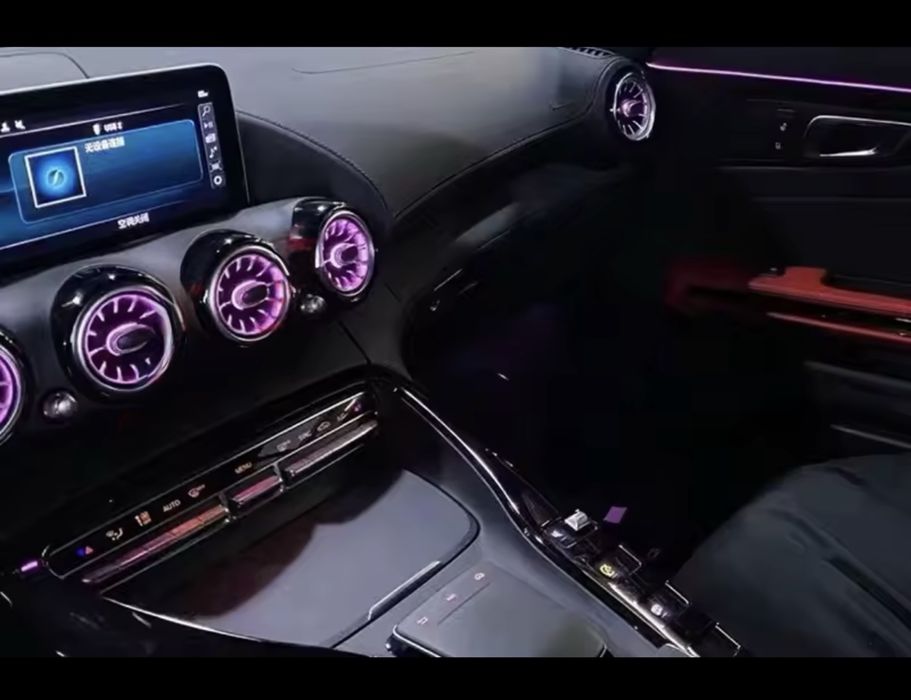 Светещи въздуховоди за Мерцедес GT w290 лед осветление 2015-2022