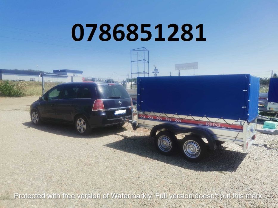 Platforma Auto Transport Repo Remorca Peridoc Remorca Trailer 2T-2.7T
