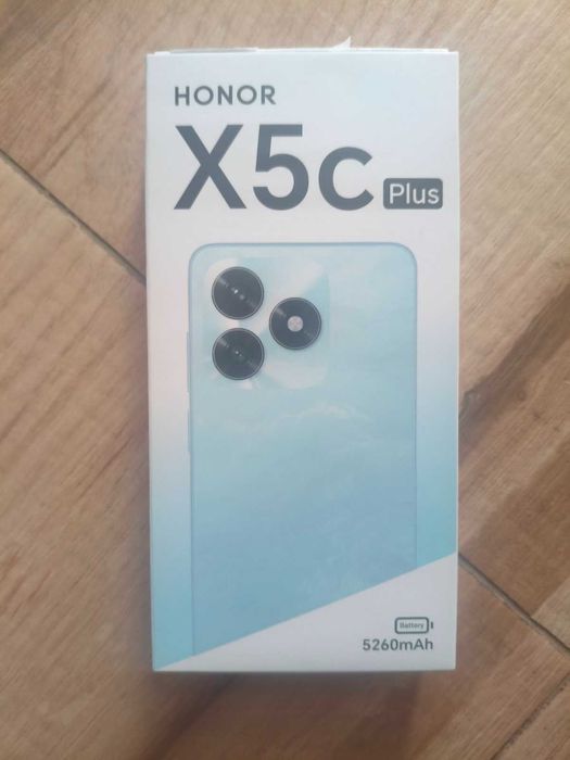 Телефон HONOR X5c Plus - Чисто Нов неотварян!