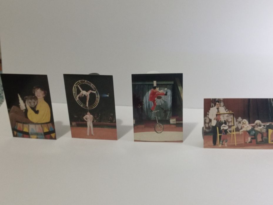 Календари коллекционные,1987 г. Цирковые.,размер 8,5х6 см