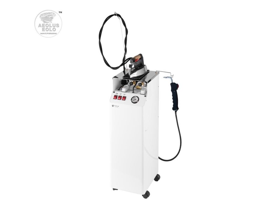 Statie de calcat, Aeolys, Inox, 10l, Alb