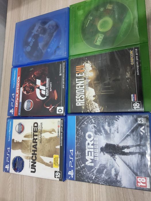 Продам диски для приставок