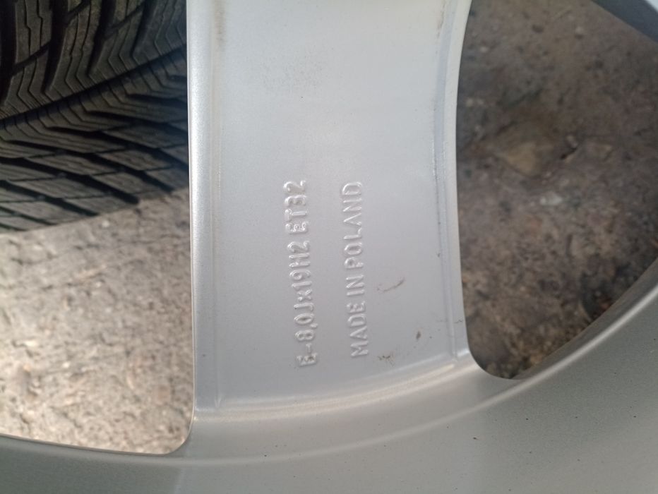 4 jante originale Audi R19 echipate Michelin 235/50 R19 dot 4422