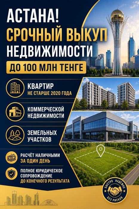 Срочный выкуп недвижимости