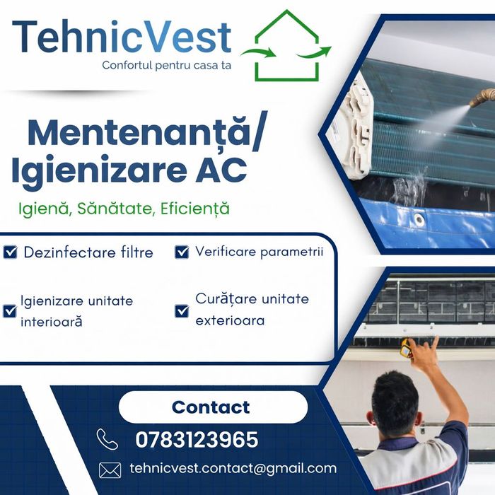 Instalare/Igienizare Aer Condiționat Timișoara – Servicii Profesionale