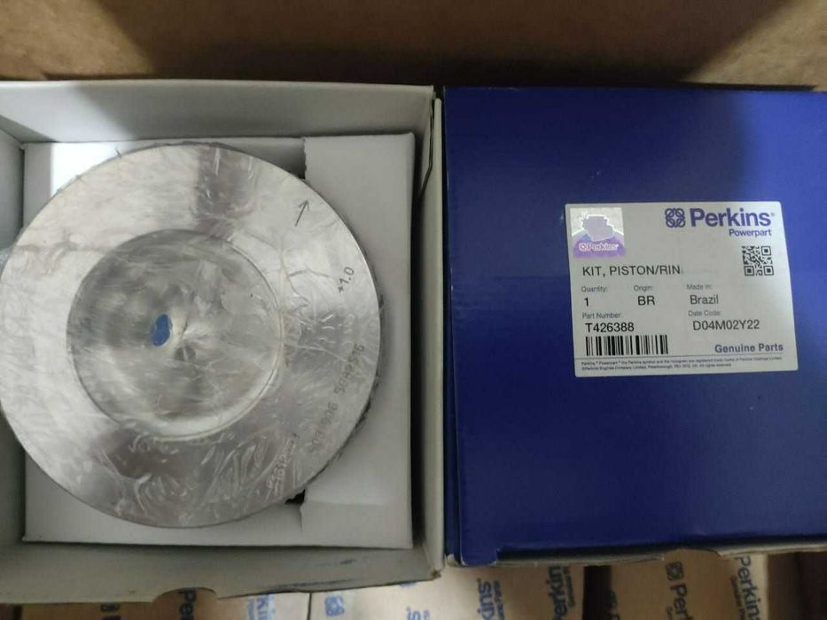 ПОРШЕНЬ В СБОРЕ С КОЛЬЦАМИ PERKINS для 1104C-44T (STD, +0,5mm, +1,0mm)