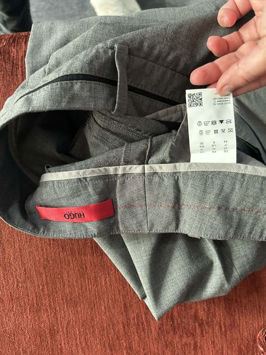 Оригинален дамски вълнен панталон Hugo Boss, L размер