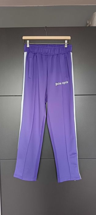 Palm angels track pants долнище на анцуг размер М в лилаво отлично състояние