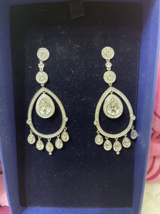 Серьги swarovski
