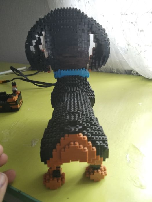 Лего собака игрушка