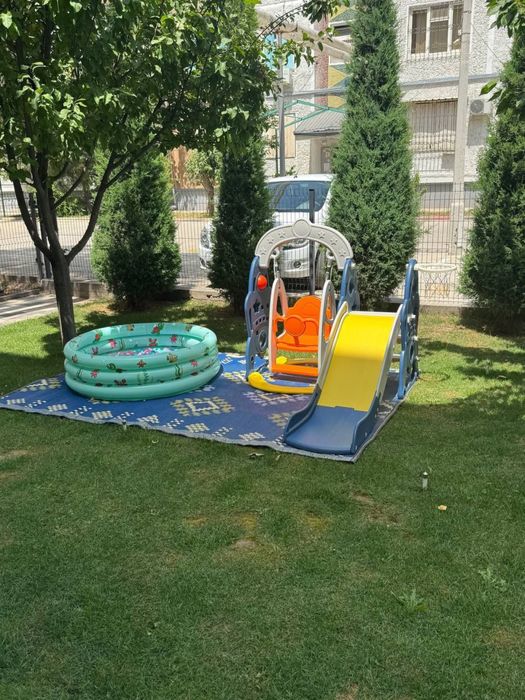 Горка качела детский