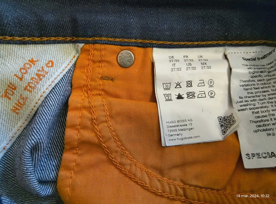 Blugi dama Hugo Boss