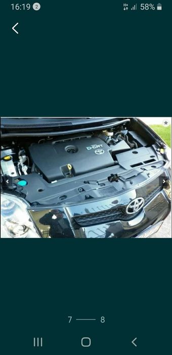 Dezmembrez Toyota Auris 2.2  D -CAT ,diesel 177 cp ,xenon