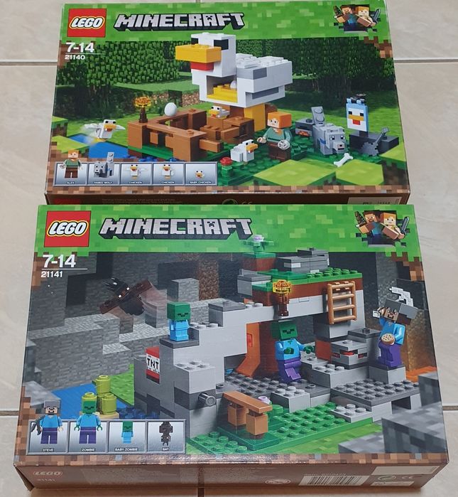 LEGO  Maincraft 21140 și 21141