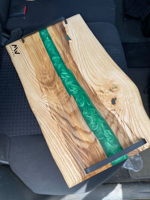 Platouri servire /tăvi cu rasină epoxidică