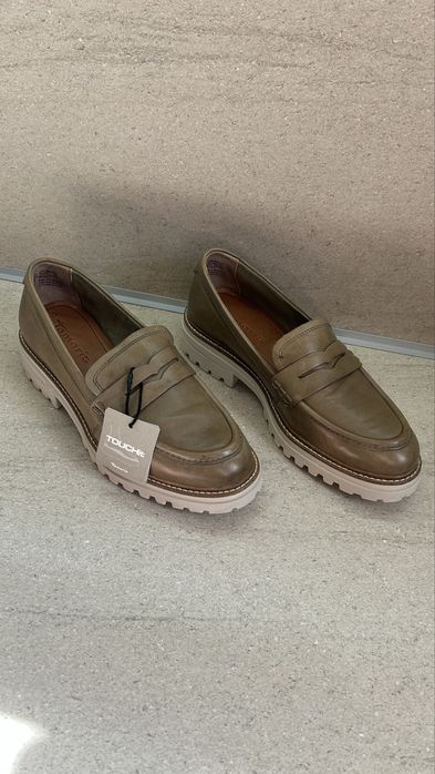 Зелени лоуфъри/ мокасини Tamaris