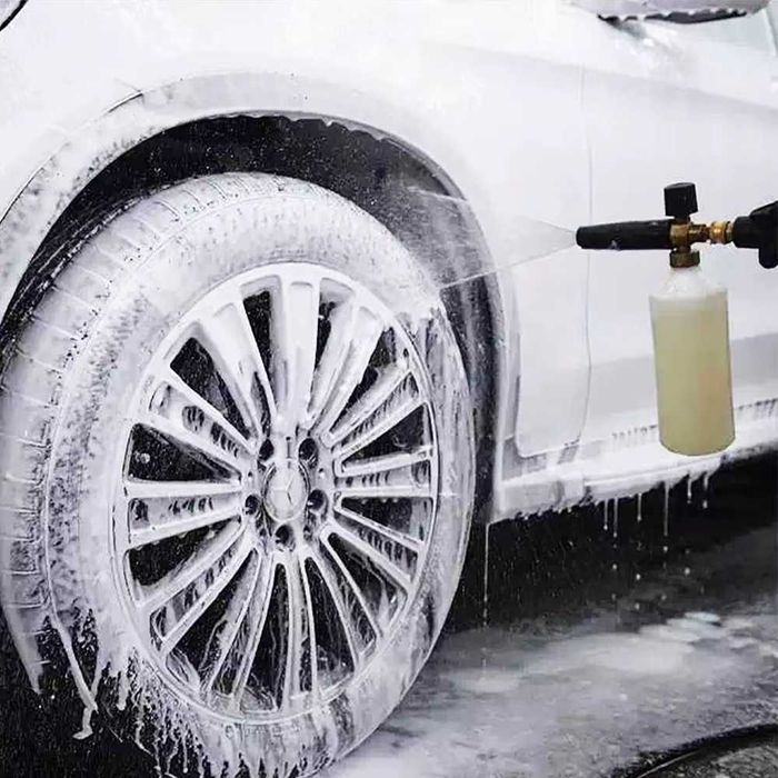 Пянообразуваща дюза Foam Cannon 1 л Quick Connect 1/4 - 5 дюзи в комплекта