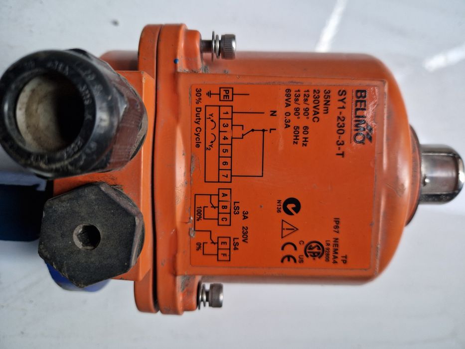 Затвор дисковый с электроприводом Belimo D665N