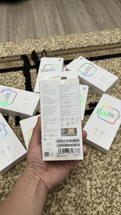 Xiaomi Redmi Buds 3 (модель M2104E1, белые). Пишите звоните.
