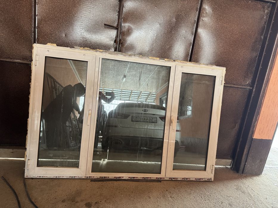 Витраж двери окна и решотка